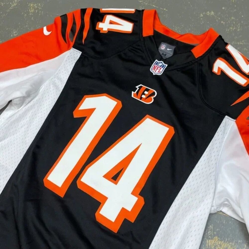 Nike Andy Dalton Cincinnati Bengals Jersey 912400- Medium Black NFL Football 14 - Picture 11 of 12